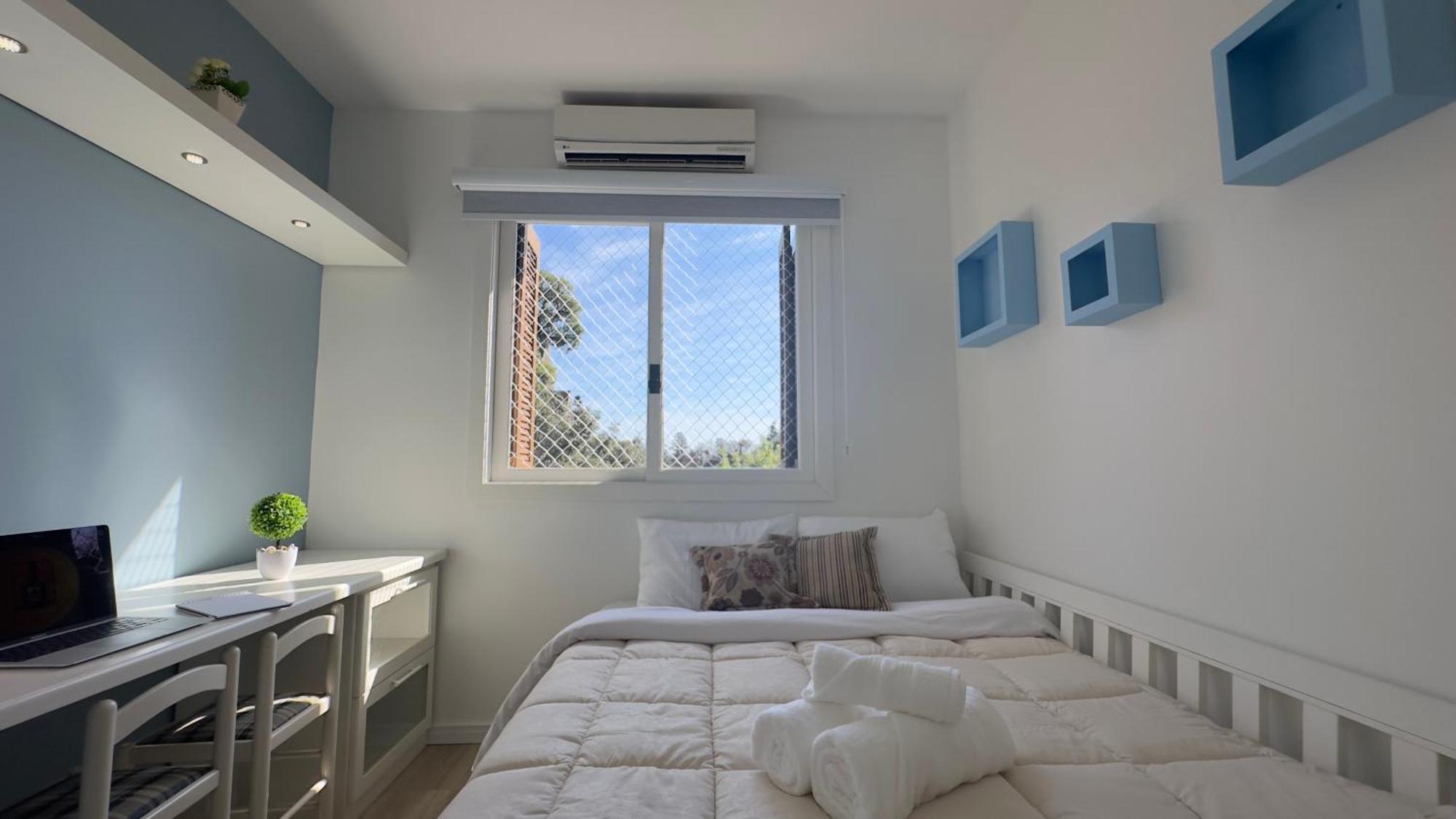 A 10 Min Centro 06 Pessoas Com Lareira, Ar Condicionado E Wi-fi Veloz Apartamento Gramado